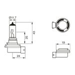 Bosch H11 halogen bulb - Pure Light