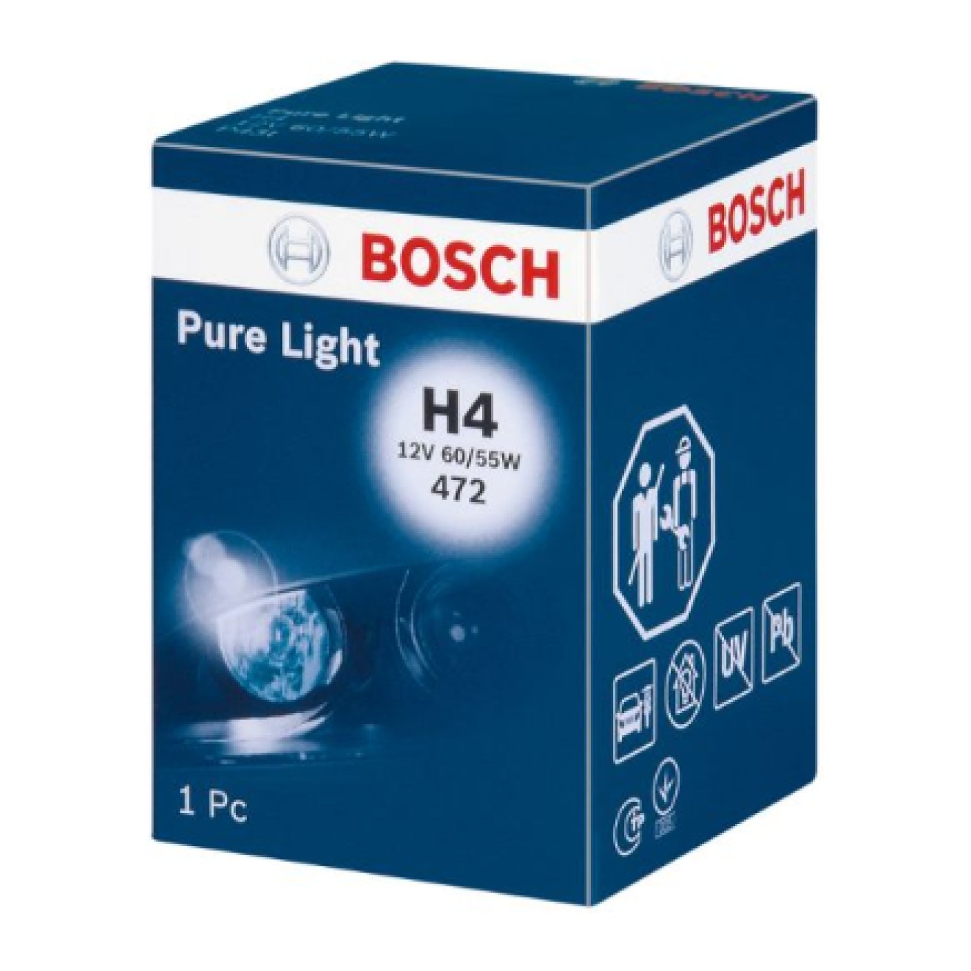 Bosch H4 headlight bulb - Pure Light Bosch H4 headlight bulb - Pure Light