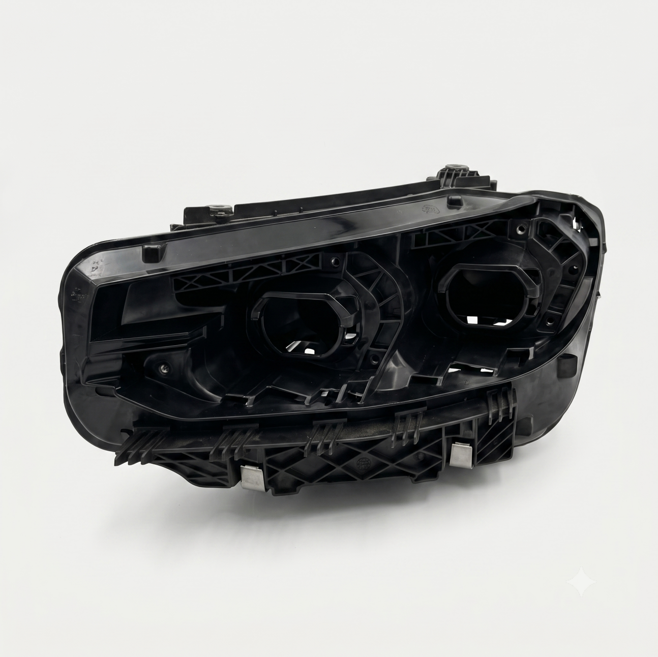 Automotive headlight housing shell